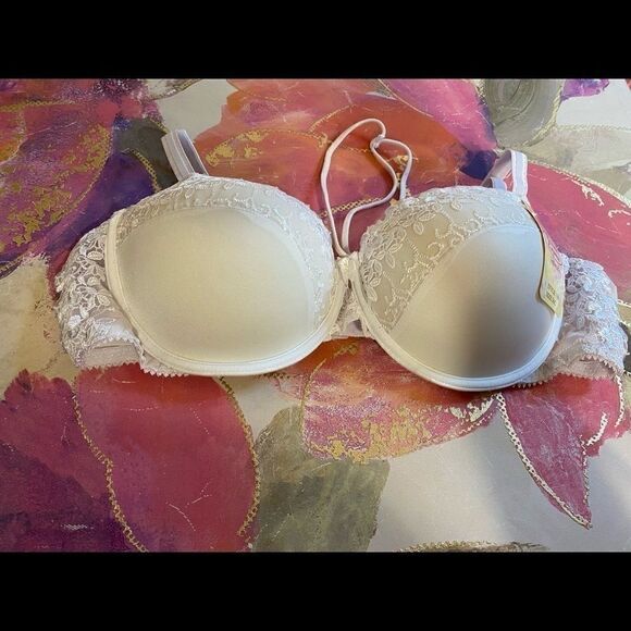 🌸Beauty Express Sexy Floral Push Up Bras 36C - Picture 7 of 13